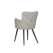 Elegant Hand-Finished Wing Chair Set with Organic Textures