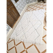 Timeless Luxury Handmade Berber Carpet in Natural Materials