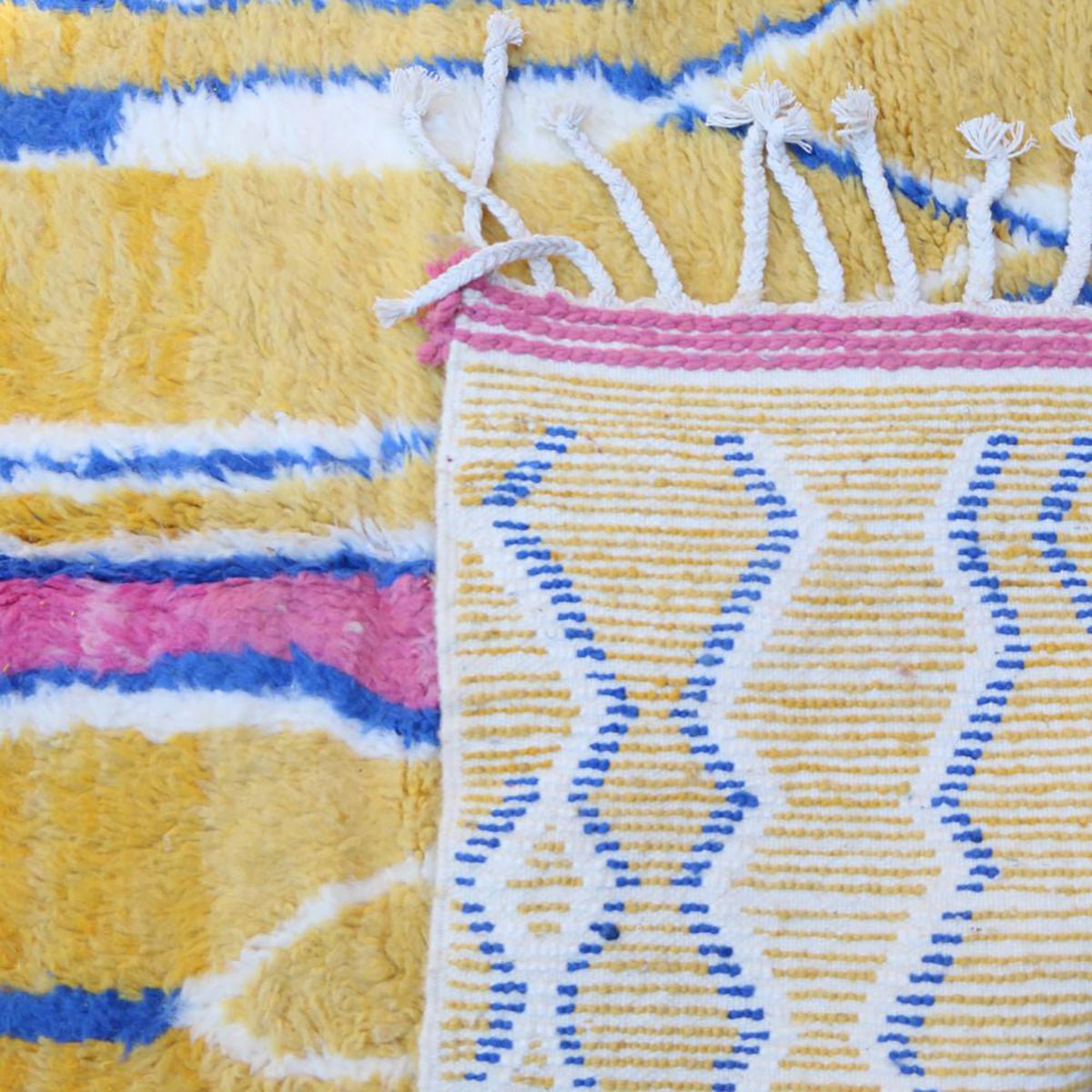 Handcrafted Moroccan Berber Carpet in Premium Wool Design