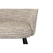 Elegant Hand-Finished Wing Chair Set with Organic Textures