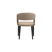 Elegant Sand White Tusk Chairs, Hand-Finished Craftsmanship