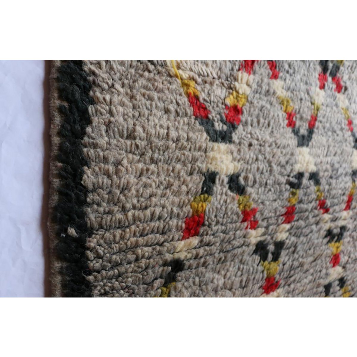 Handmade Luxury Berber Wool Carpet, Timeless Artisan Design