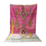 Handmade Moroccan Berber Carpet, Premium Artisan Design 193x283 cm