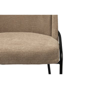 FANNUR PTP Refined Brown Fjord Chairs, Sculptural Elegance