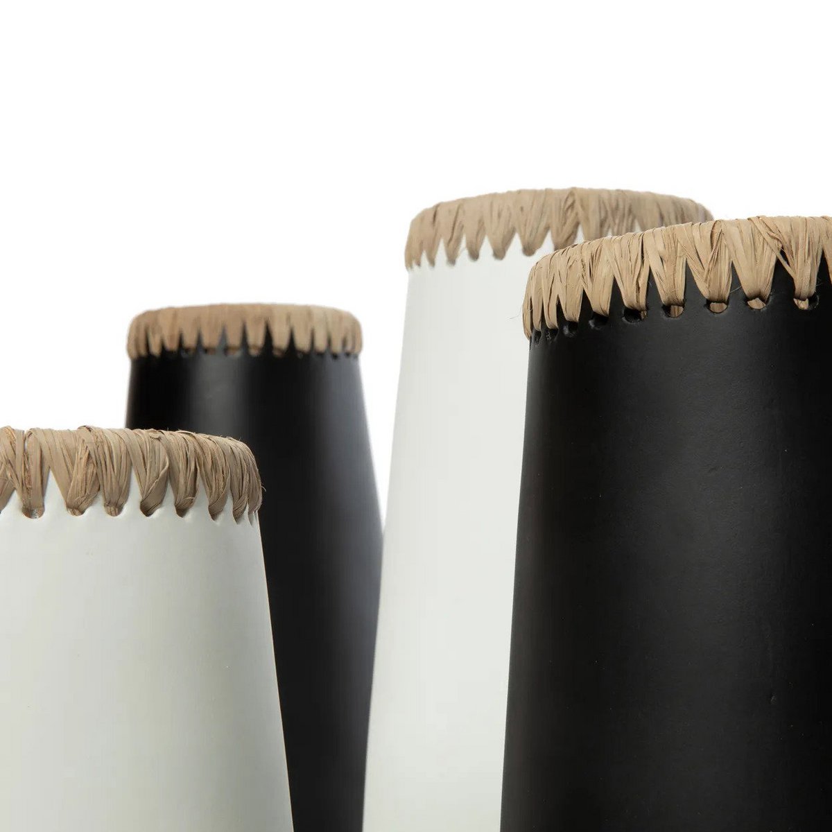Timeless Artisan Crafted Black Natural Vase - Luxury Design
