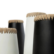 Timeless Artisan Crafted Black Natural Vase - Luxury Design