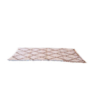 Handcrafted Moroccan Berber Carpet in Premium Wool, 98x278 cm