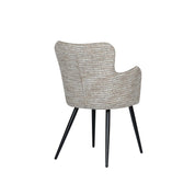 Elegant Hand-Finished Wing Chair Set with Organic Textures