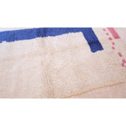 Handcrafted Moroccan Berber Carpet in Premium Wool, 121x249 cm