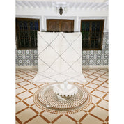 Luxury Handmade Beni Ouarain Rug - Timeless Artisan Design