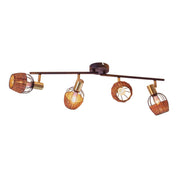 Handcrafted Luxury Corbis Ceiling Lamp in Black and Gold