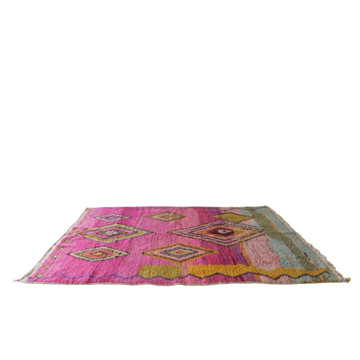 Handmade Moroccan Berber Carpet, Premium Artisan Design 193x283 cm