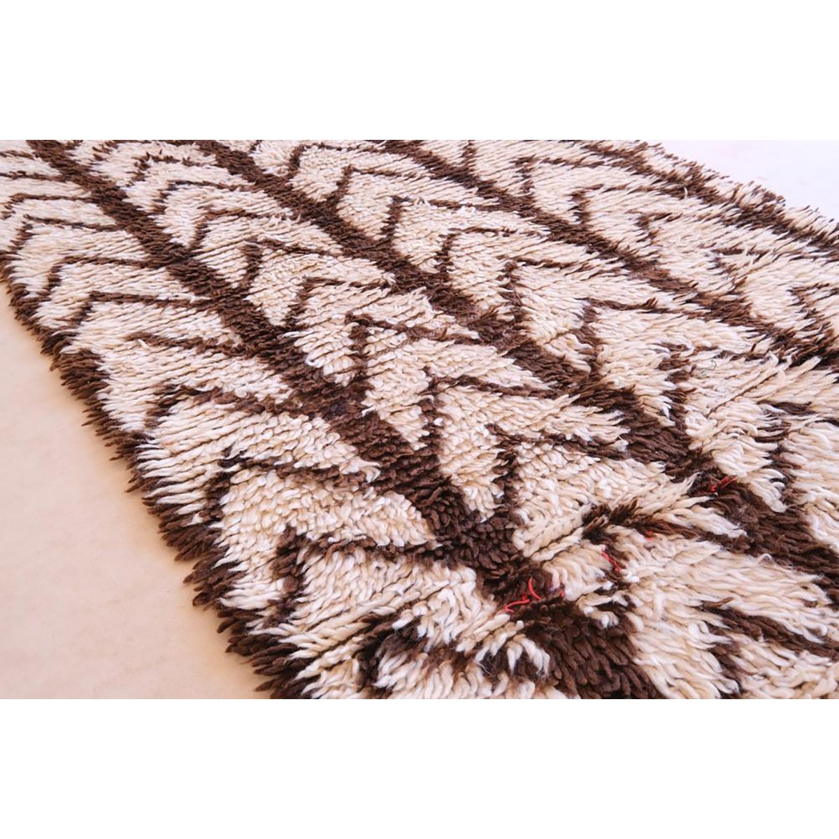Timeless Artisan Crafted Moroccan Wool Carpet in Luxury Design