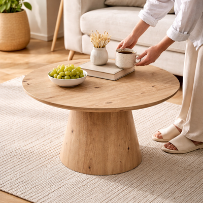 Table basse Nord chêne oud